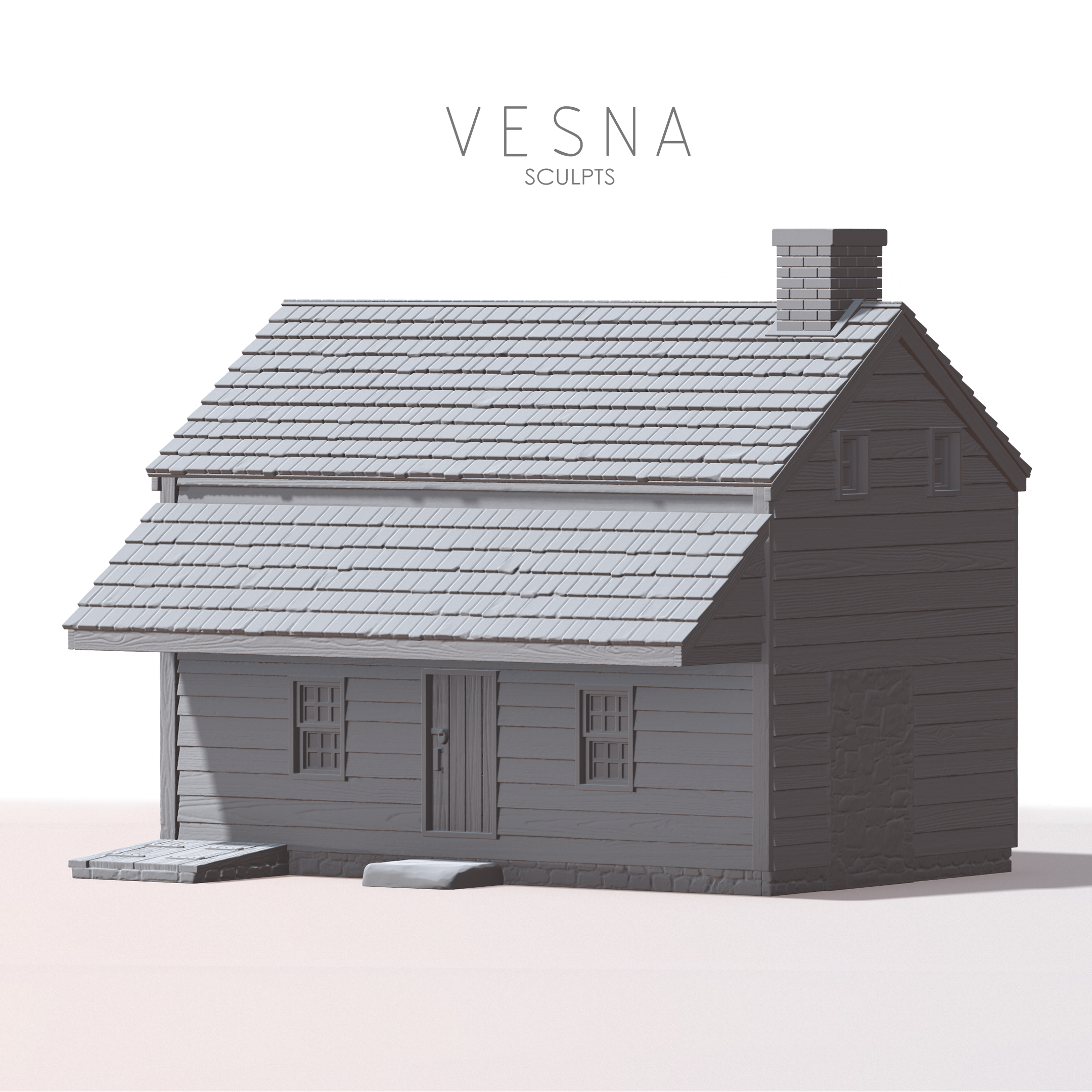 XIX CENTURY NORTH AMERICAN FARMHOUSE